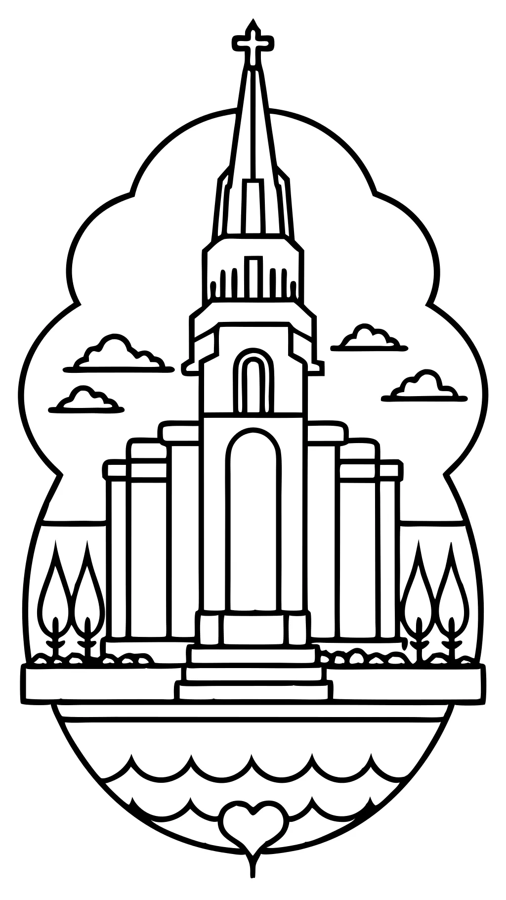 lds coloring pages